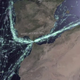 Image for article titled Watch the invisible patterns of sea cargo cover the earth